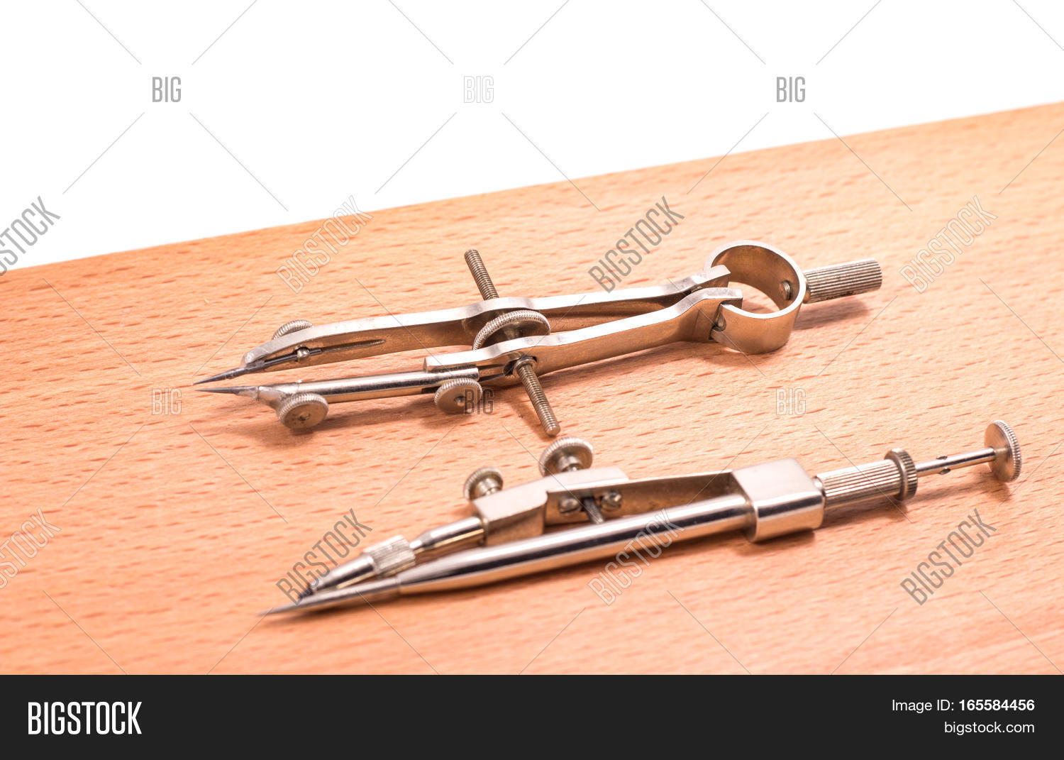 Compasses Drawing Tool Image & Photo (Free Trial) Bigstock
