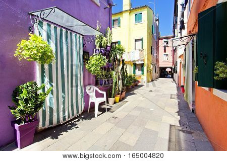 Burano Island, Venice, Italy