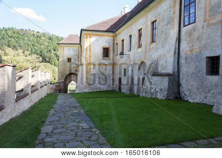 This is a photo from a monastery in the Czech Republic.