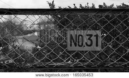 No.31 Steel Fence strong feeling with security
