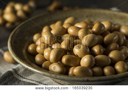 Homemade Brown Japanese Peanuts