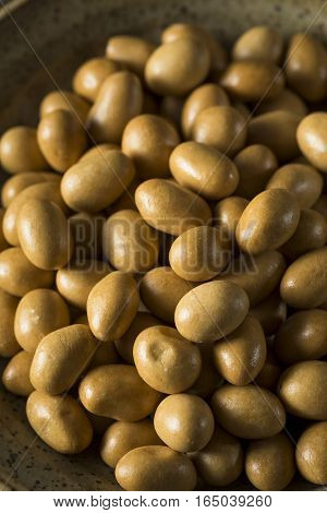 Homemade Brown Japanese Peanuts
