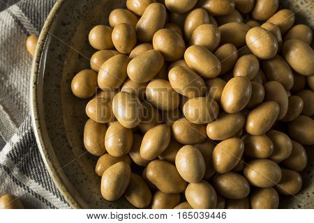 Homemade Brown Japanese Peanuts