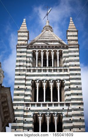 Siena Cathedral In Tuscany, Italy