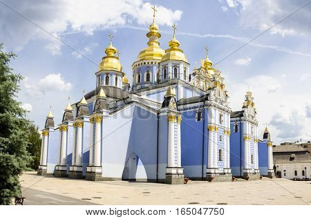 orthodox church in Kyiv. Christians in Ukraine.