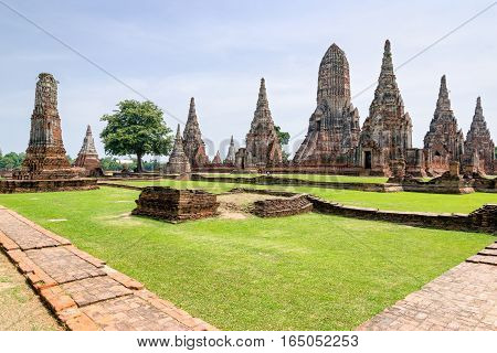 Wat Chaiwatthanaram Ancient Buddhist Temple