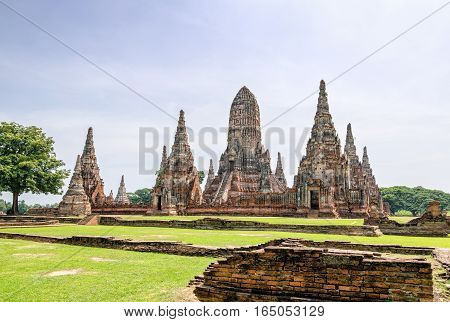 Wat Chaiwatthanaram Ancient Buddhist Temple