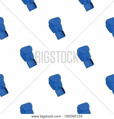 Boxing glove icon cartoon. Single sport icon from the big fitness, healthy, workout cartoon. - stock vector