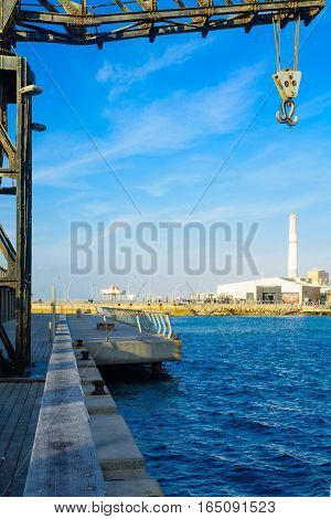 Tel-aviv Port Scene