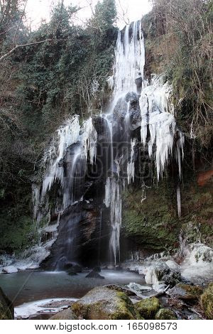 The Frozen Waterfall - Conca Della Campania