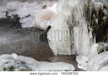 The Frozen Waterfall - Conca Della Campania