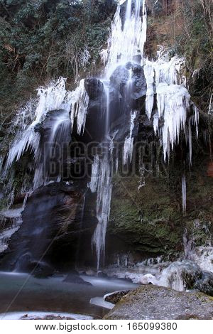 The Frozen Waterfall - Conca Della Campania
