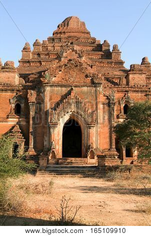 Dhammayangyi temple at the archaeological site of Bagan on Myanmar