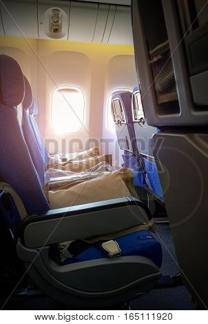 Window Of The Plane.