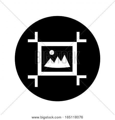 an images of Or pictogram Artboard Tool Icon illustration design
