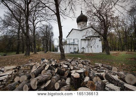 Cathedral Of Our Lady Sovereign. Gdov Fortress.