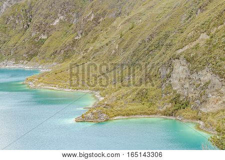 Quilotoa Lake, Latacunga Ecuador