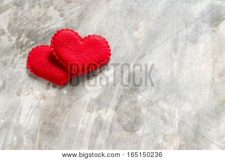 Valentine's Day Background,red Heart With Red White Rose ,ribbon