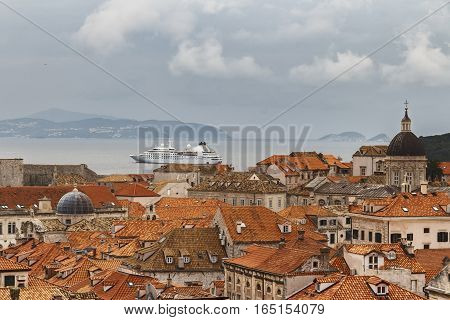The oldest city of Croatia - Dubrovnik along with Venice and Amsterdam included by UNESCO in the three most beautiful European cities