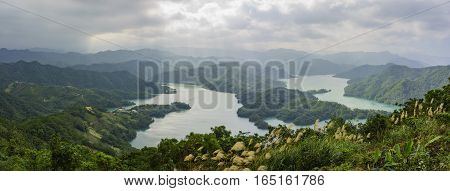 The Beautiful Thousand Island Lake Of Taiwan