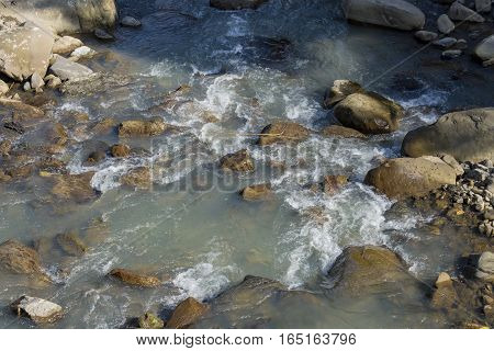 The Beautiful Country Side Landscape Of Wulai