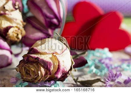 Background or greeting card for Valentine's Day.
