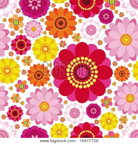 floral naadloze achtergrond-Pasen