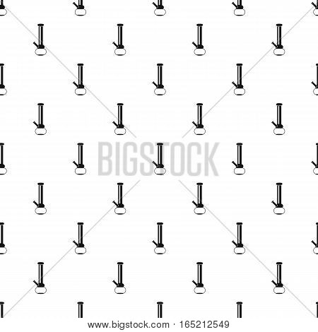 Bong for smoking pattern. Simple illustration of bong for smoking vector pattern for web