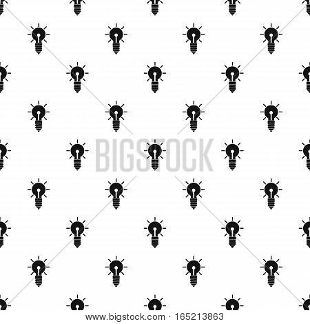 Bulb pattern. Simple illustration of bulb vector pattern for web