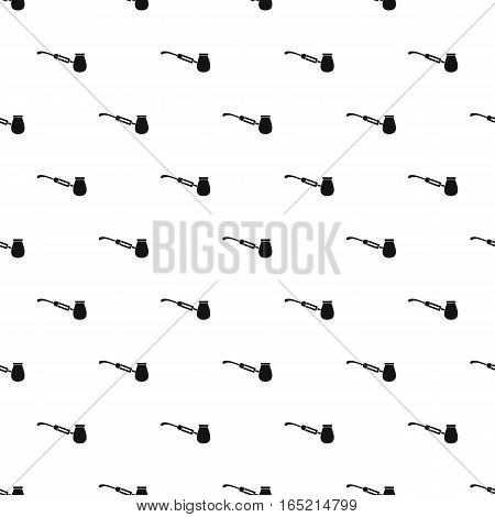 Electronic smoking pipe pattern. Simple illustration of eectronic smoking pipe vector pattern for web