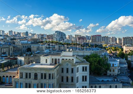 Panoramic View Of Baku.