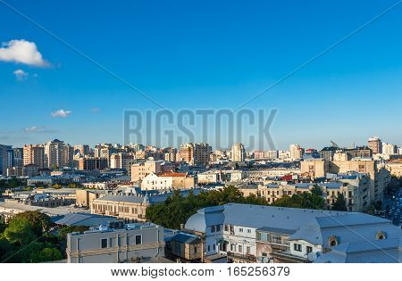 Panoramic View Of Baku.