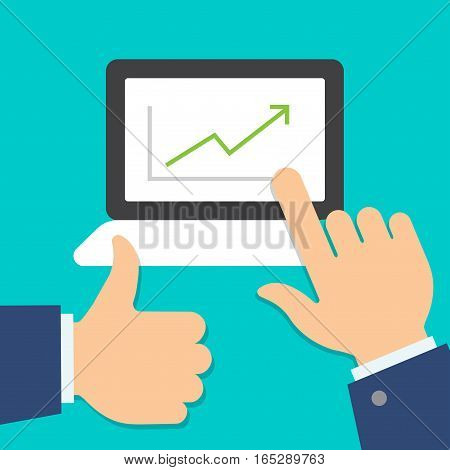 Vector Business or Finance Category Flat Minimal Style Colorful Icon