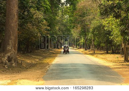 Temple of Angkor Wat. Siem Reap. Khmer civilization. Travel photos from Cambodia