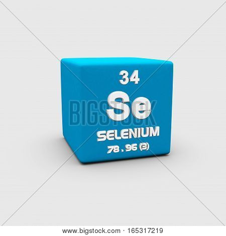 Selenium is a chemical element with symbol Se and atomic number 34.