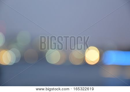 sadness blur and bokeh lights for background
