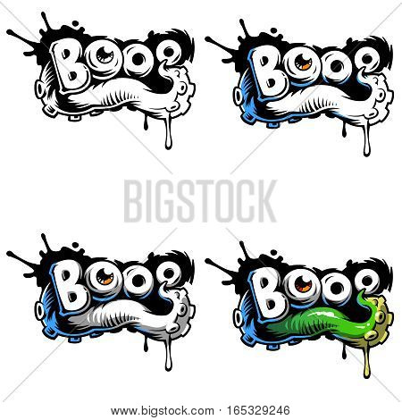Vector comics icon. Explosion bubbles. Comic book explosion element