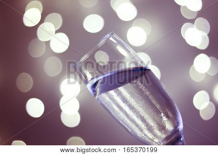 Champagne Glass In Party