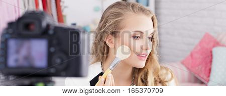 Girl Doing Make Up