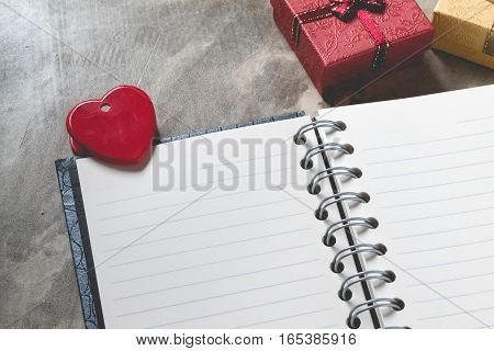 Valentine's Day Background,red Heart With Red White Rose ,ribbon