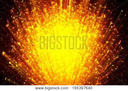 Modern Plexus in Motion. Nice 3D Rendering