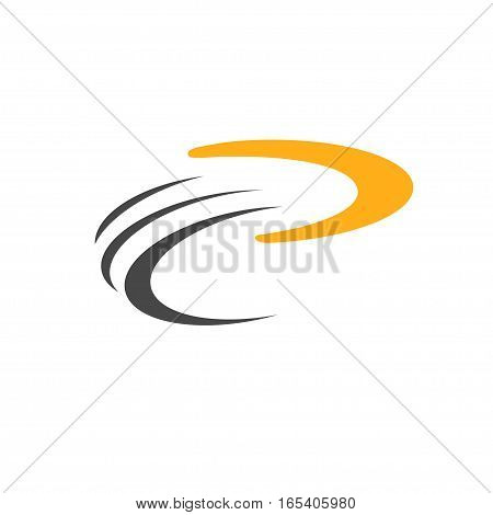 Boomerang icon. Logo. Isolated Vector illustration art