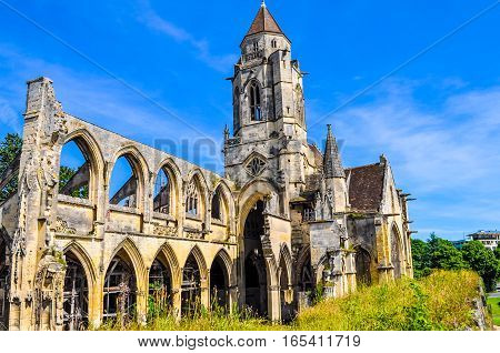 Hdr Ruins Of Caen Abbey
