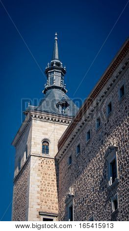Tower in the medevil town of Toledo Spain