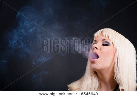 Kouření Girl