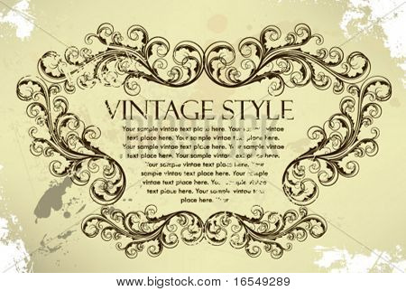 Telaio vintage