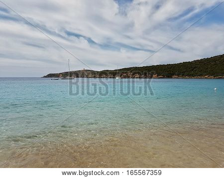 Tuerredda beach - Teulada - Sardinia - Italy - beach and seaside
