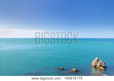Cape Alchak / city Sudak Crimea travel bright summer photo