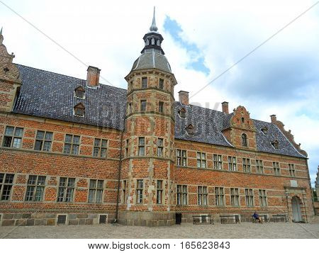 Stunning Frederiksborg Castle in Hillerod, Denmark, Scandinavia