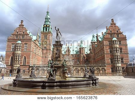 Frederiksborg Castle, an Impressive Renaissance Architecture in Hillerod Town of Denmark